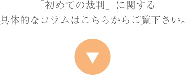 「初めての裁判」に関する具体的なコラムはこちらからご覧下さい。